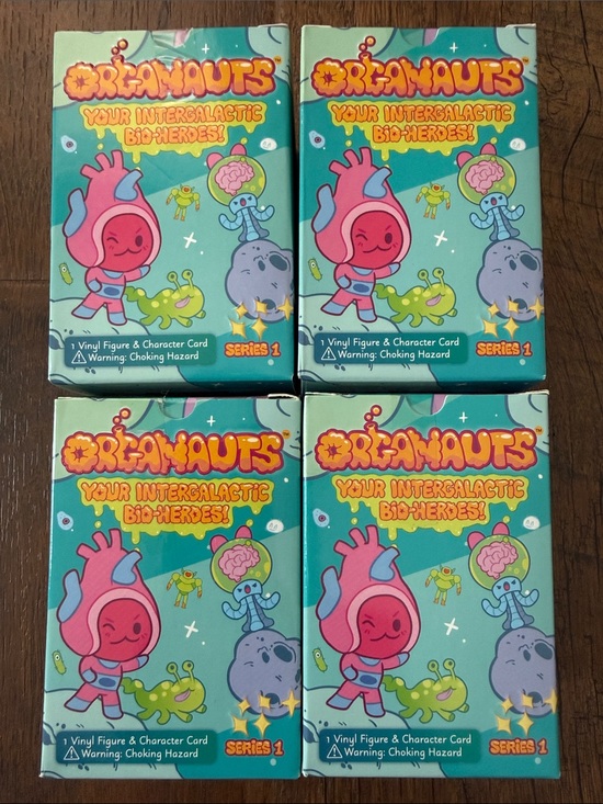 Other - Organauts mini figure series- 4 pack